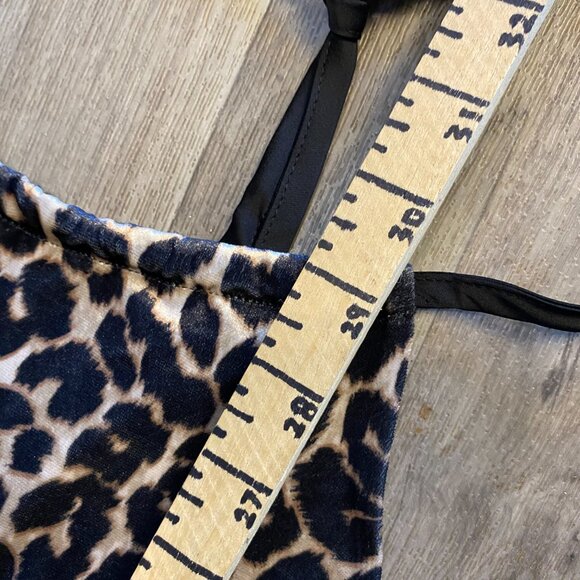 Wild Fable Cheetah Print Halter Mini Dress Size XS - Picture 5 of 6